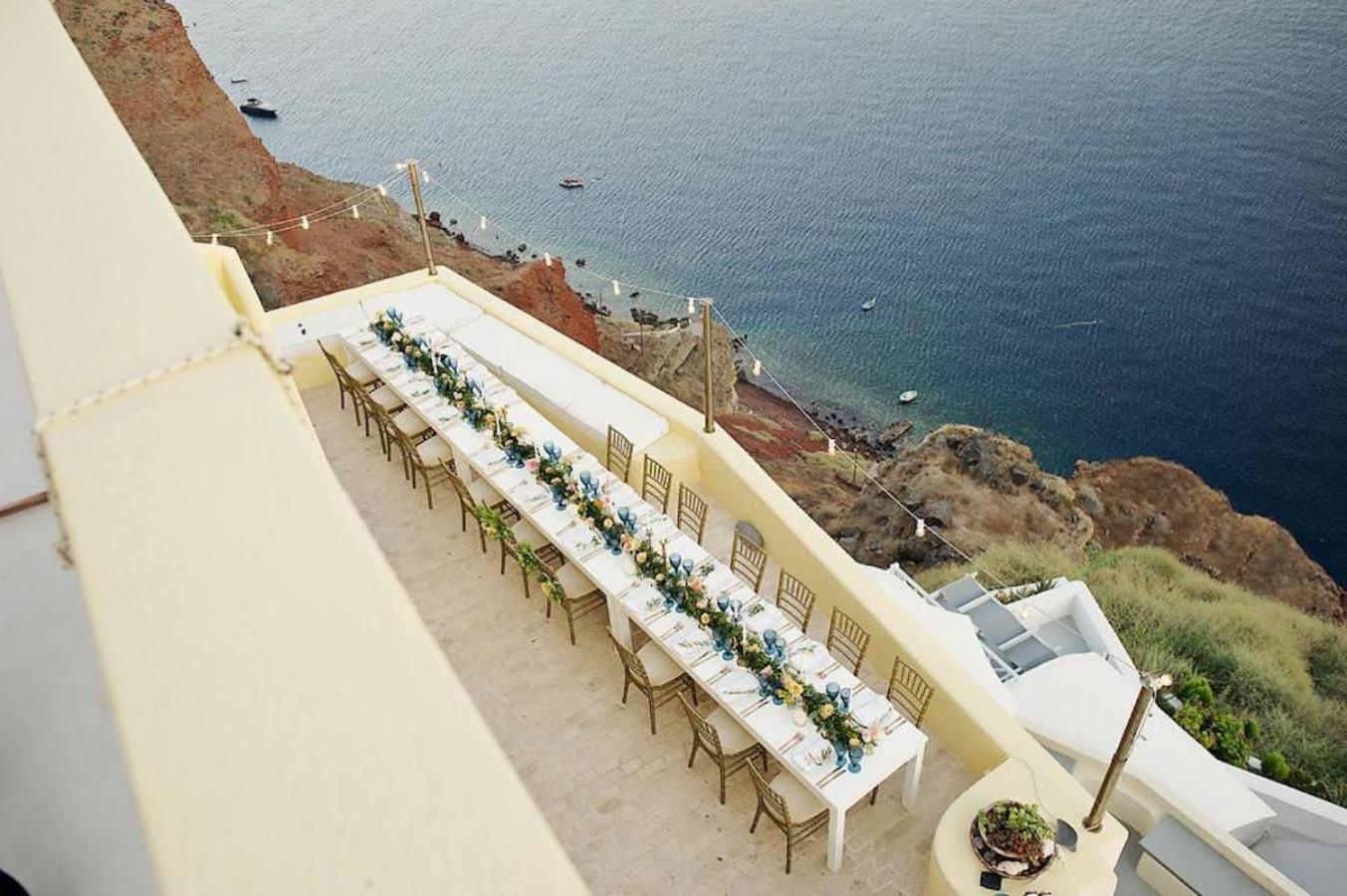 Ilivatos - Elegant Villa On The Caldera'S Edge Oia  Ngoại thất bức ảnh