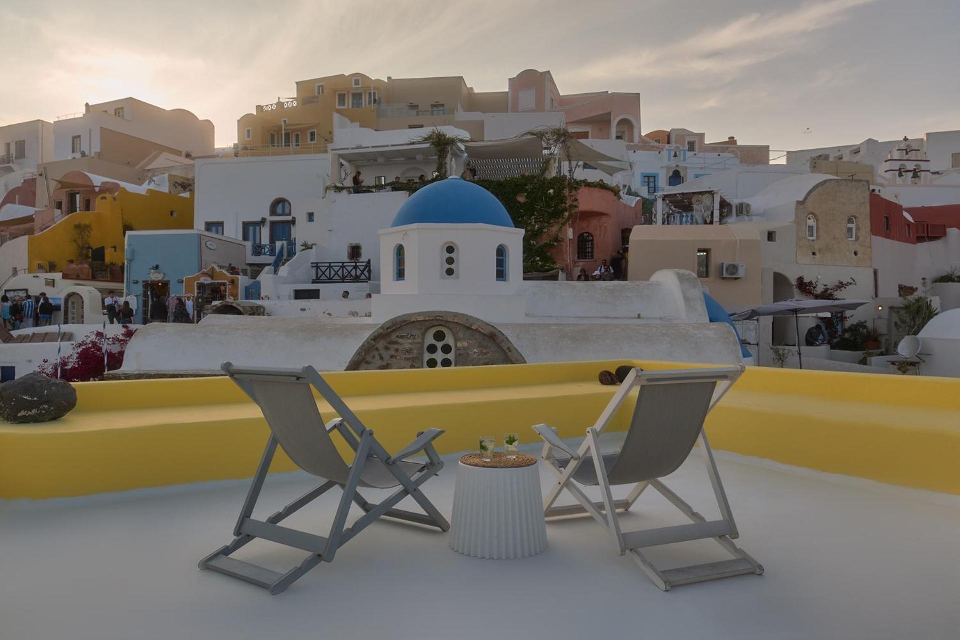 Ilivatos - Elegant Villa On The Caldera'S Edge Oia  Ngoại thất bức ảnh