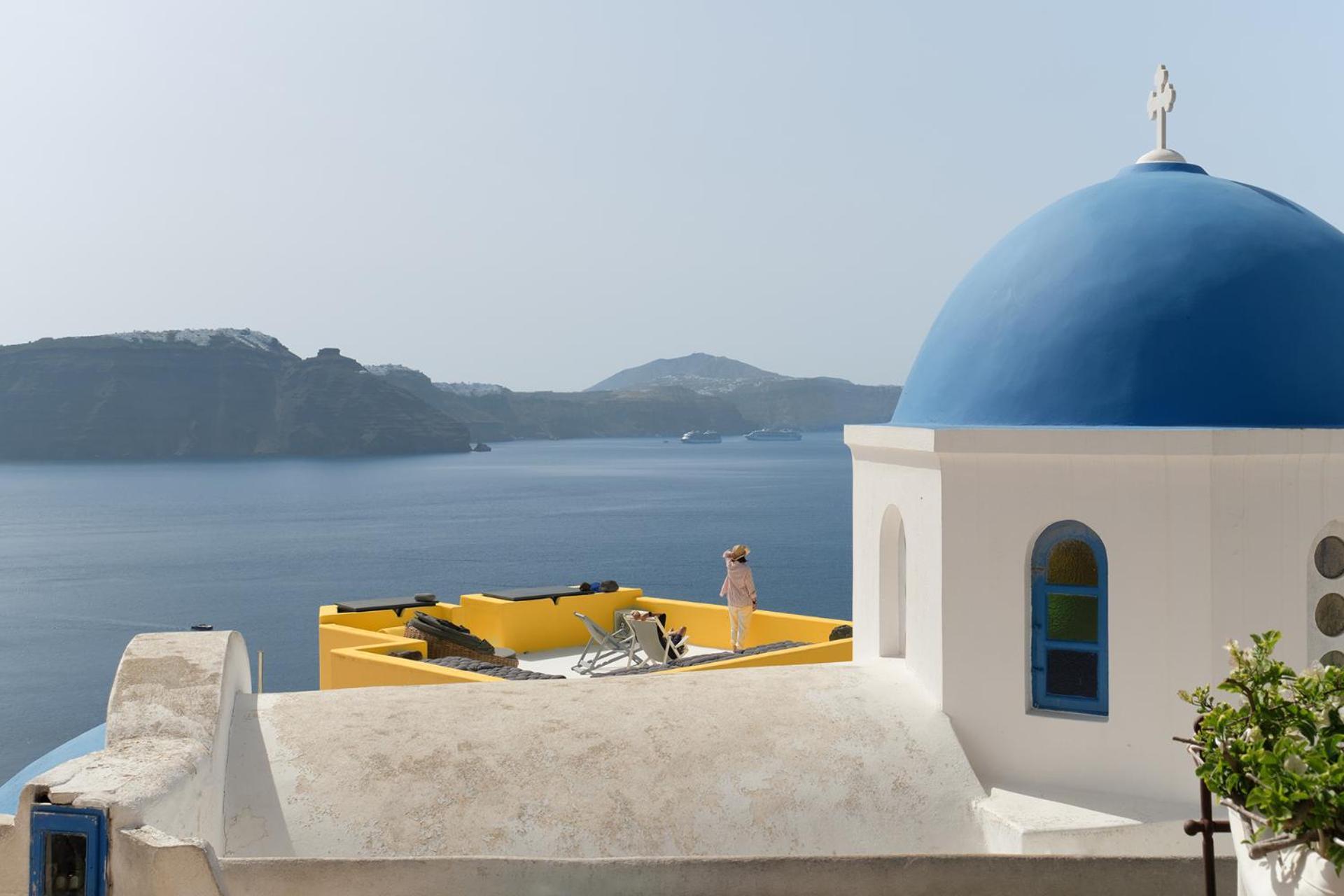 Ilivatos - Elegant Villa On The Caldera'S Edge Oia  Ngoại thất bức ảnh