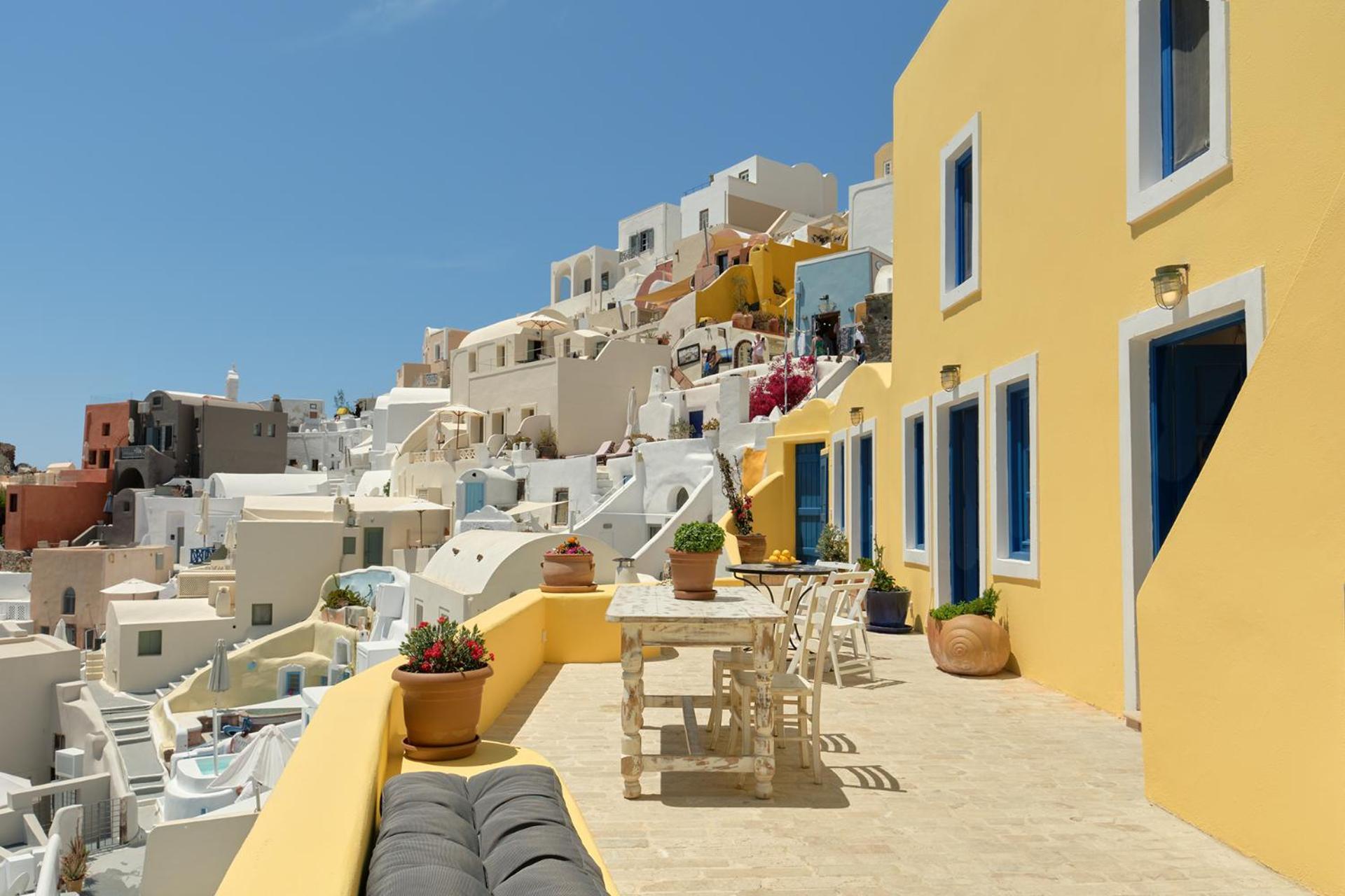 Ilivatos - Elegant Villa On The Caldera'S Edge Oia  Ngoại thất bức ảnh