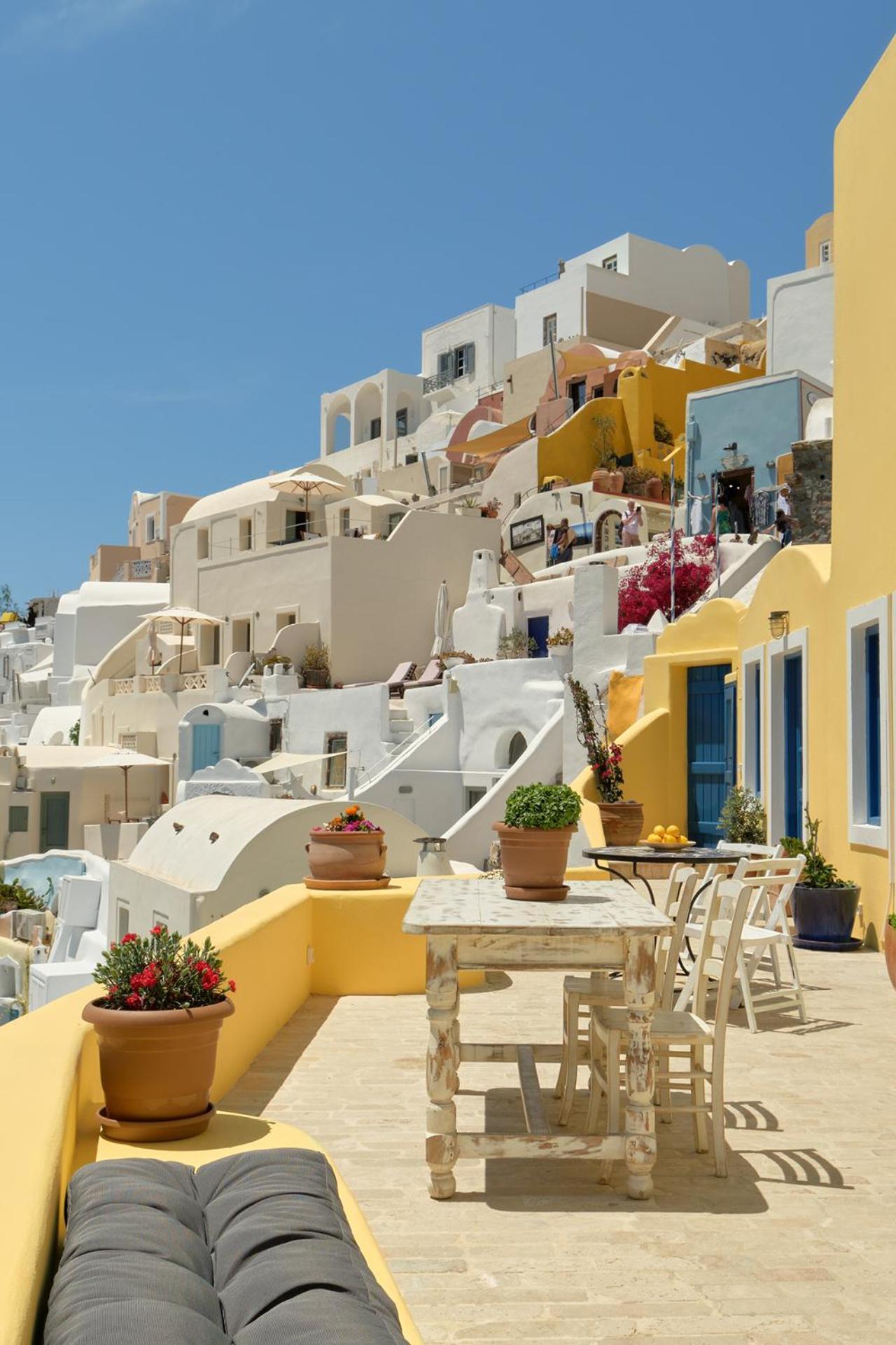 Ilivatos - Elegant Villa On The Caldera'S Edge Oia  Ngoại thất bức ảnh