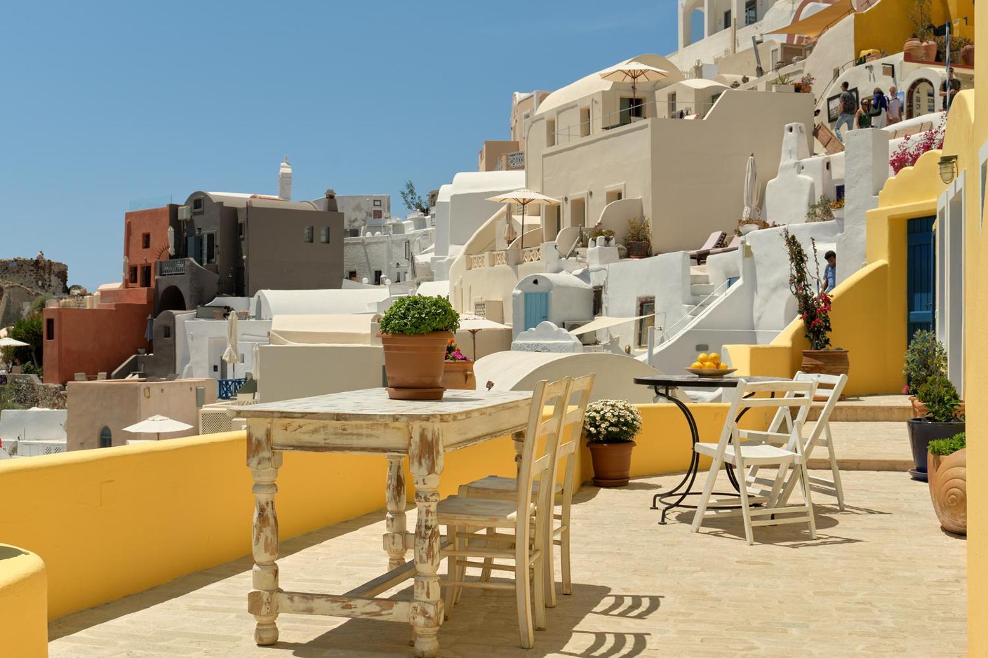 Ilivatos - Elegant Villa On The Caldera'S Edge Oia  Ngoại thất bức ảnh